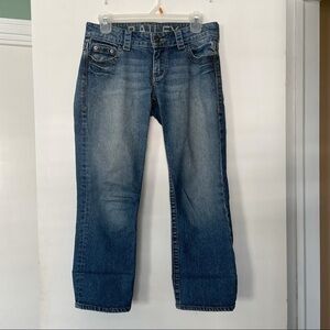 Delia’s Bailey cropped denim jeans size 5 / 6